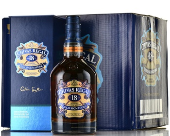 Chivas Regal 18 years - виски Чивас Ригал 18 лет 0.7 л