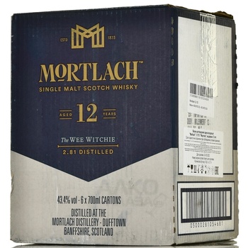 Mortlach 12 years - виски Мортлах 12 лет 0.7 л