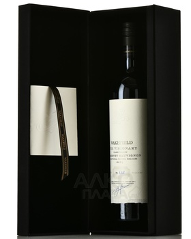 Wakefield The Visionary Cabernet Sauvignon gift box - австралийское вино Вейкфилд Виженери Каберне Совиньон 0.75 л