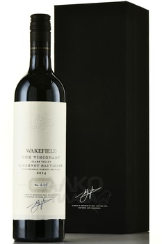 Wakefield The Visionary Cabernet Sauvignon gift box - австралийское вино Вейкфилд Виженери Каберне Совиньон 0.75 л