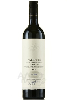 Wakefield The Visionary Cabernet Sauvignon gift box - австралийское вино Вейкфилд Виженери Каберне Совиньон 0.75 л