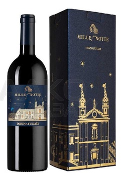 Mille e Una Notte in giftbox - вино Милле э Уна Нотте Доннафугата 0,75л в п/у красное сухое
