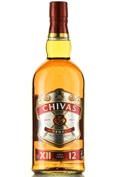 Chivas Regal 12 years - виски Чивас Ригал 12 лет 1 л