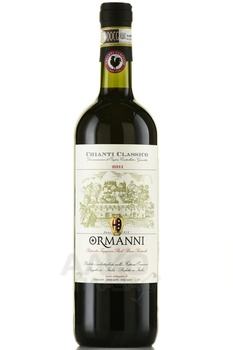 Ormanni Chianti Classico DOCG - вино Орманни Кьянти Классико ДОКГ 2011 год 0.75 л красное сухое