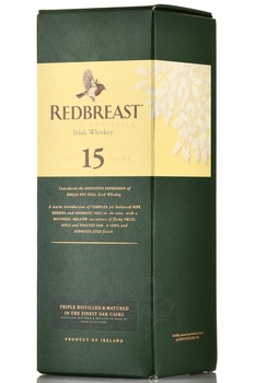 Redbreast 15 years - виски Редбрест 15 лет 0.7 л