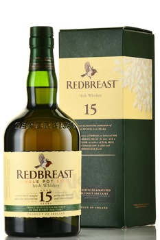 Redbreast 15 years - виски Редбрест 15 лет 0.7 л