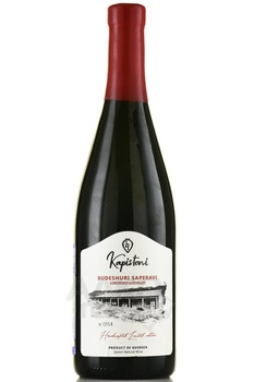 Kapistoni Budeshuri Saperavi Qvevri - вино Будешури Саперави Квеври Капистони 2022 год 0.75 л красное сухое