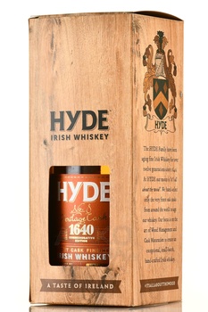 Hyde №8 Stout Cask Finish - виски Хайд №8 Стаут Каск Финиш 0.7 л в п/у