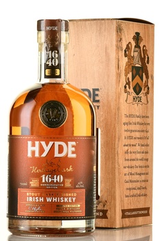 Hyde №8 Stout Cask Finish - виски Хайд №8 Стаут Каск Финиш 0.7 л в п/у