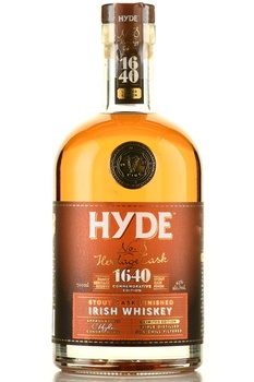 Hyde №8 Stout Cask Finish - виски Хайд №8 Стаут Каск Финиш 0.7 л в п/у