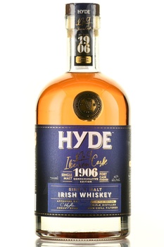 Hyde №9 Port Cask Finish - виски Хайд №9 Порт Каск Финиш 0.7л в п/у