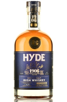 Hyde №9 Port Cask Finish - виски Хайд №9 Порт Каск Финиш 0.7 л в п/у + 2 бокала