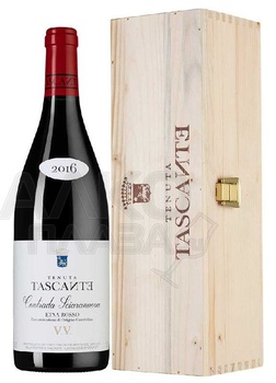 Tascante Contrada Sciaranuova V.V. Etna Rosso in wooden giftbox - вино Тасканте Контрада Шарануова В.В. Этна Россо в д/у красное сухое