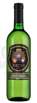 Bruni Grecanico Pinot Grigio - вино Бруни Греканико Пино Гриджио 0,75 белое полусухое