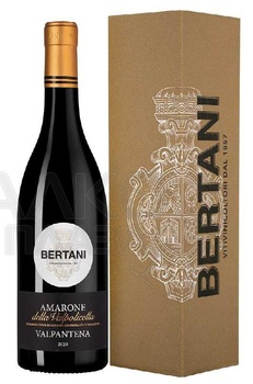 Amarone della Valpolicella Valpantena in giftbox - вино Амароне делла Вальполичелла Вальпантена 0,75 л в п/у красное полусухое