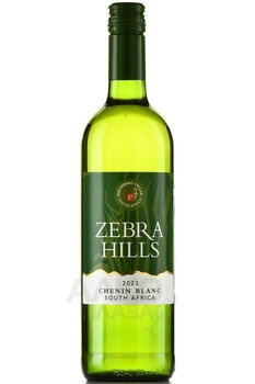 Zebra Hills Chenin Blanc - вино Зебра Хиллс Шенен Блан 2023 год 0.75 л белое сухое