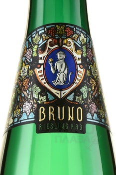 Bruno Riesling Kabinett - вино Бруно Рислинг Кабинет 2021 год 0.75 л белое полусладкое