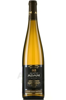 Jean-Baptiste Adam Gewurztraminer Grand Cru Kaefferkopf Cuvee Jean-Baptiste - вино Жан-Батист Адам Гевюрцтраминер Каэфферкопф Гран Крю Кюве Жан-Батист 2018 год 0.75 л белое полусладкое