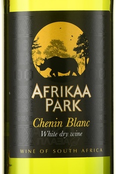 Afrikaa Park Chenin Blanc - вино Африкаа Парк Шенен Блан 2022 год 0.75 л белое сухое