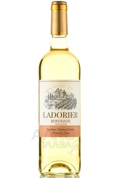 Ladorier Bordeaux Moelleux - вино Ладорье Бордо Муалё 2022 год 0.75 л белое полусладкое