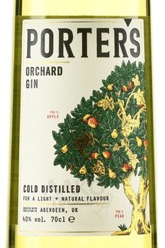 Porter’s Orchard Gin - джин Портерс Орчард 0.7 л