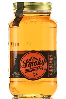 Ole Smoky Tennessee Cinnamon Moonshine - водка Муншайн Оле Смоуки Теннесси Синамон 0.75 л