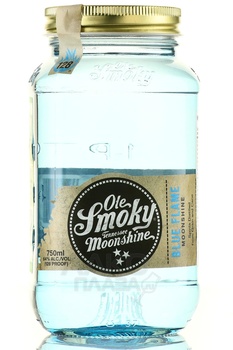 Ole Smoky Tennessee Moonshine Blue Flame - водка Муншайн Оле Смоуки Теннесси Блю Флэйм 0.75 л