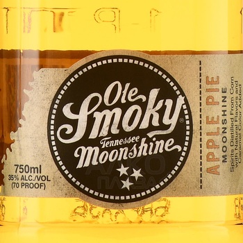 Ole Smoky Apple Pie Moonshine - водка Оле Смоуки Эпл Пай Муншайн 35% 0.75 л