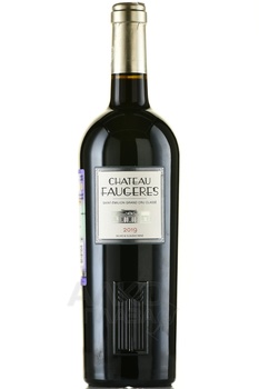 Chateau Faugeres Saint-Emilion Grand Cru Classe - вино Шато Фожер Сент-Эмильон Гран Крю Классе 2019 год 0.75 л красное сухое