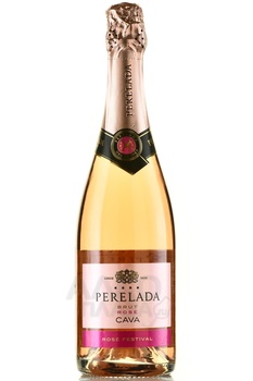 Castillo Perelada Cava Brut Rosado Gift Box - игристое вино Кастильо Перелада Кава Брют Розадо 0.75 л в п/у