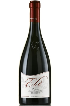 Tenute Chiaromonte Ele Primitivo - вино Тенуте Кьяромонте Эле Примитиво 2021 год 0.75 л красное сухое