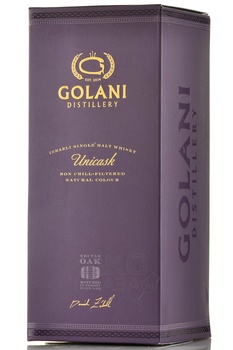 Golani Unicask Nectar Oak Single Malt - виски Голани Уникаск Нектар Оак Сингл Молт 0.7 л в п/у