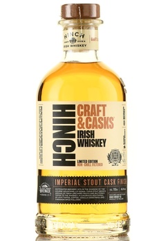 Hinch Irish Whiskey Craft and Casks Imperial Stout Casks Finish - виски Хинч Айриш Виски Крафт энд Каскс Империал Стаут Каск Финиш 0.7 л