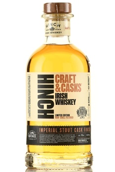 Hinch Irish Whiskey Craft and Casks Imperial Stout Casks Finish - виски Хинч Айриш Виски Крафт энд Каскс Империал Стаут Каск Финиш 0.7 л