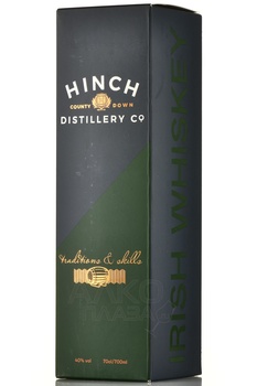 Hinch Irish Whiskey Distillers Cut - Хинч Айриш Виски Дистиллерс Кат 0.7 л в п/у