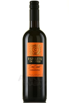 Espiritu de Chile Carmenere - вино Еспириту Де Чили Карменер 2023 год 0.75 л красное полусладкое