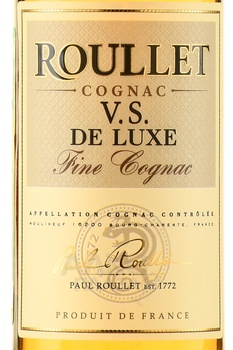 Roullet VS de Luxe - коньяк Рулле ВС Де Люкс 0.5 л