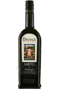 Bresca Dorada Mirto di Sardegna - ликер Бреска Дорадо Мирто ди Сарденья 0.5 л