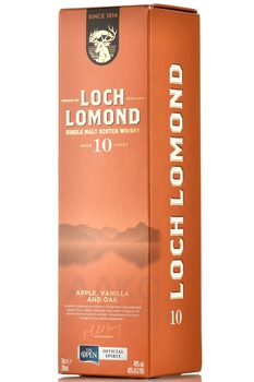 Loch Lomond Single Malt 10 Years Old - виски Лох Ломонд Синг Молт 10 лет в п/у 0.7 л