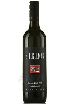 Stiegelmar Blaufrankisch Burgenland - вино Штигельмар Блауфренкиш Бургенланд 2018 год 0.75 л красное сухое