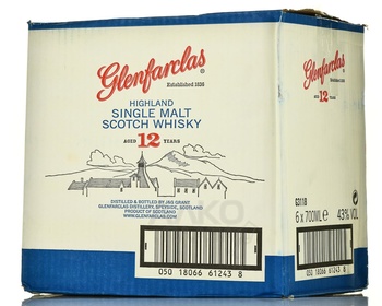 Glenfarclas 12 years - виски Гленфарклас 12 лет 0.7 л