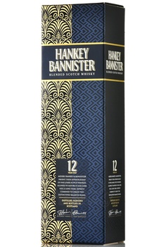 Hankey Bannister 12 years old gift box - виски Хэнки Бэннистер 12 лет 0.7 л п/у