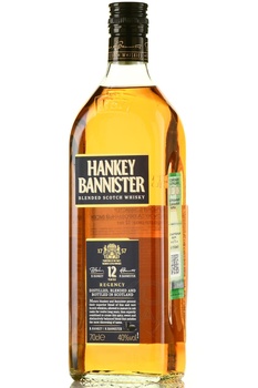 Hankey Bannister 12 years old gift box - виски Хэнки Бэннистер 12 лет 0.7 л п/у