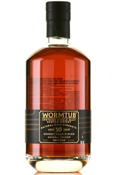 Wormtub Speyside Sherry Cask Finish - виски Вормтаб Спейсад Шерри Каск Финиш 10 лет 0.7 л