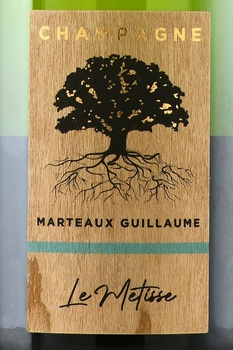 Marteaux Guillaume Le Metisse - шампанское Марто Гийом Ле Метисс 2018 год 0.75 л экстра брют белое