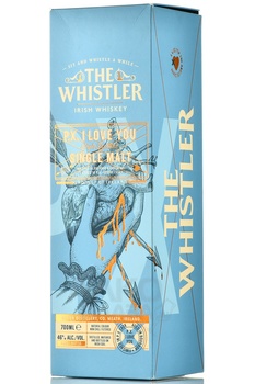 The Whistler P.X. I Love You Single Malt Irish Whiskey - виски Уистлер Пи.Икс Ай Лав Ю Сингл Молт Айриш Виски 0.7 л