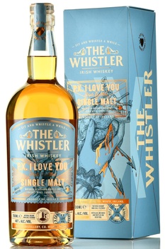 The Whistler P.X. I Love You Single Malt Irish Whiskey - виски Уистлер Пи.Икс Ай Лав Ю Сингл Молт Айриш Виски 0.7 л