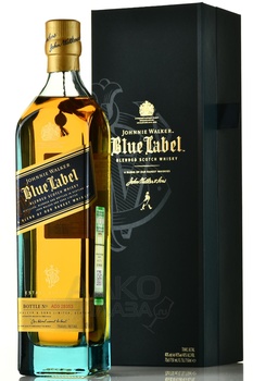 Johnnie Walker Blue Label - виски Джонни Уокер Блю Лейбл 0.75 л в п/у