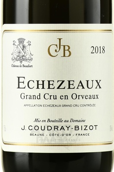Echezeaux Grand Cru En Orveaux - вино Эшезо Гран Крю ан Орво 2018 год 0.75 л красное сухое