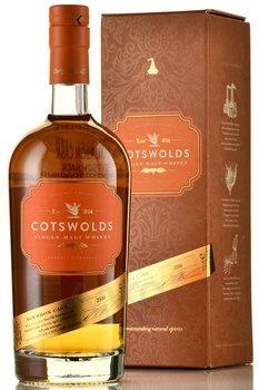 Cotswolds Bourbon Cask - виски Котсволдс Бурбон Каск 0.7 л в п/у